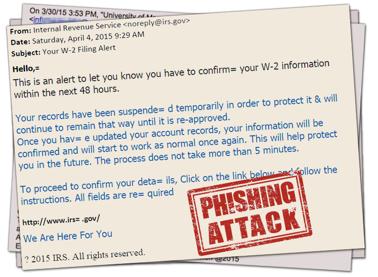 IRS Warns Employers to be on Guard against a growing wave of identity theft & W-2 Scams